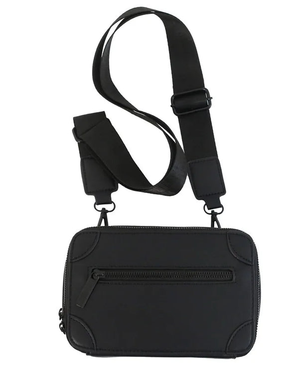 Bolso de hombro de piel sintética para hombre, estilo streetwear - imagen 5