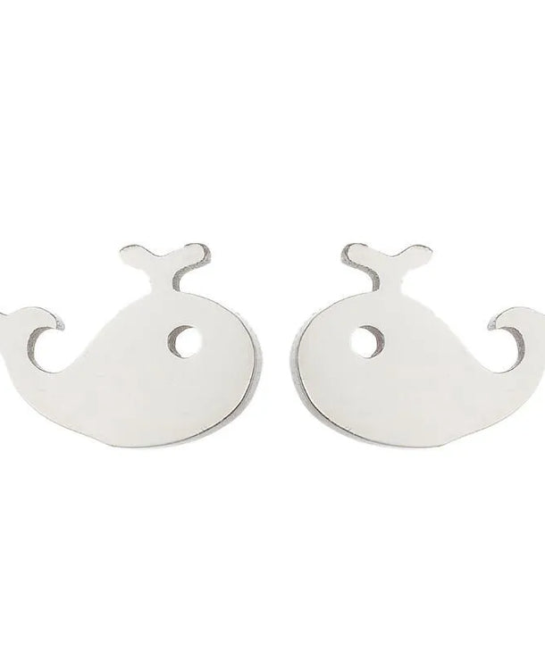 Aretes de animalitos con baño de oro 18K en acero 304 para mujer - imagen 21