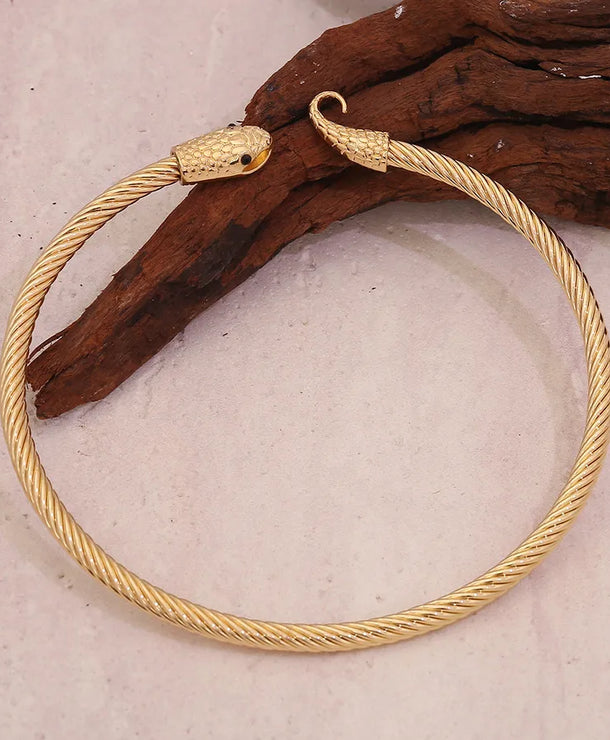 Brazaletes de aleación con diseño de serpiente, estilo elegante - imagen 3