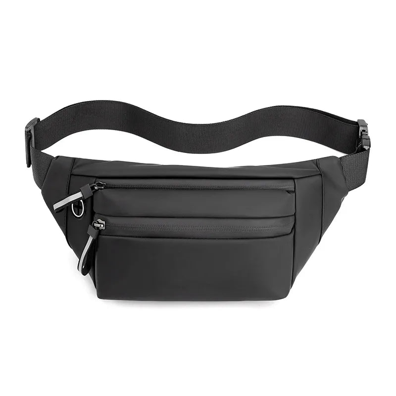 Riñonera impermeable de tela Oxford para hombre, estilo deportivo - imagen 5