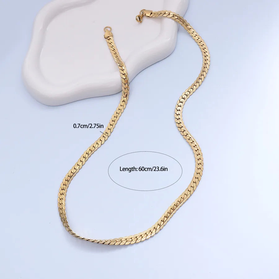 Collar de cadena cubana para hombre con baño de oro 18K en acero 304 - imagen 2