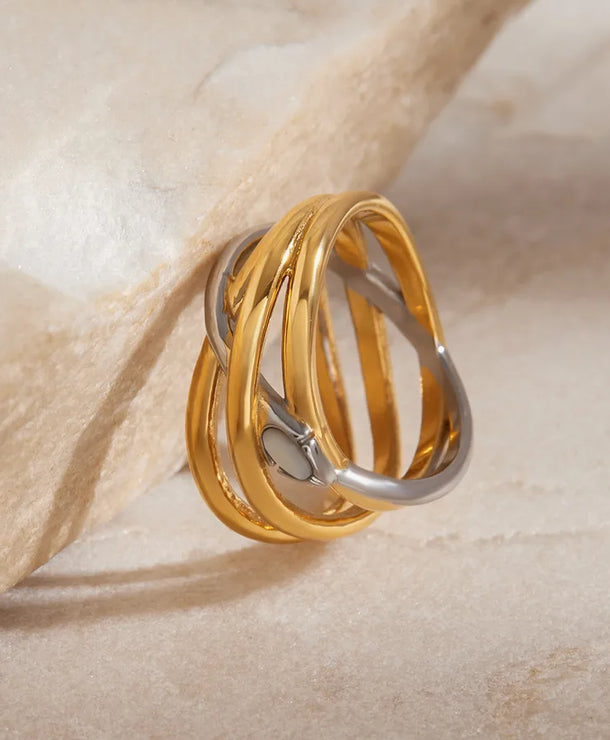 Anillos ajustables de acero inoxidable 316 con diseño de serpiente - imagen 4