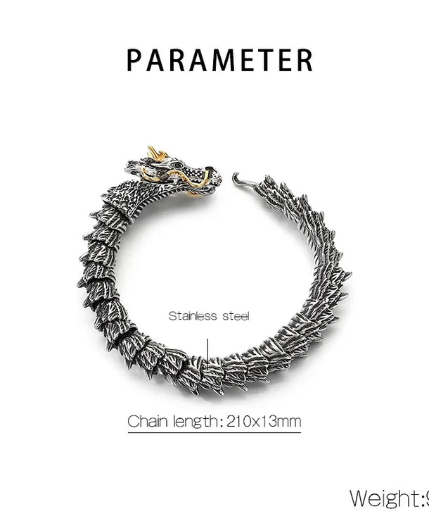 Pulsera de acero inoxidable 304 con baño de oro 18K, estilo hip-hop - imagen 2