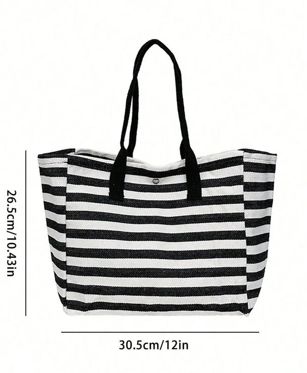 Cosmetiquera de poliéster con estampado de letras, portátil y unisex - imagen 6