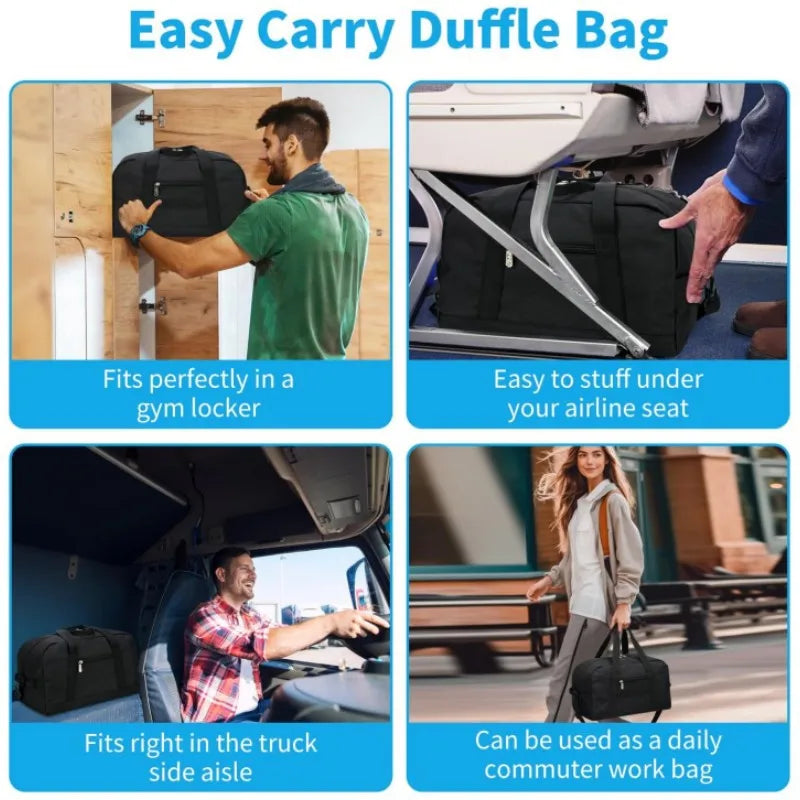 Bolso de gimnasio multifuncional de 14 pulgadas en poliéster, unisex - imagen 2