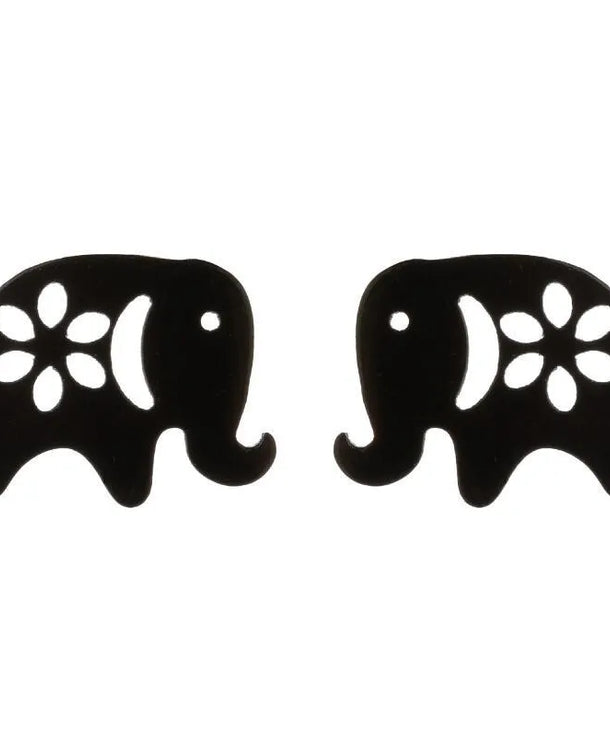 Aretes de animalitos con baño de oro 18K en acero 304 para mujer - imagen 33