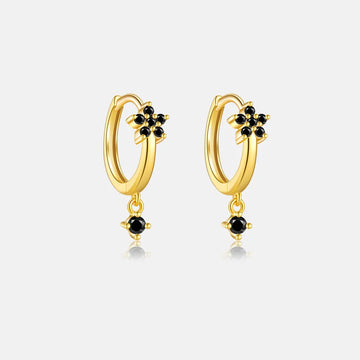 Oro 18K (piedra negra)